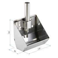 Чашечная поилка для свиней квадратная №1